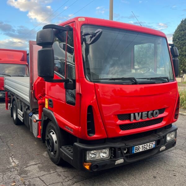 Iveco Eurocargo 100E18 cassone fisso e gru